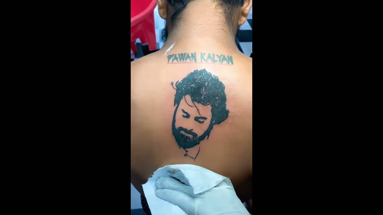 PK l PK Tattoo l Pawan Kalyan l Powerstar l #pkfans #short #shortvideo -  YouTube